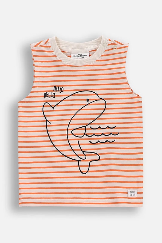 Футболка без рукавов Coccodrillo, оранжевый
Футболка без рукавов Coccodrillo, оранжевый