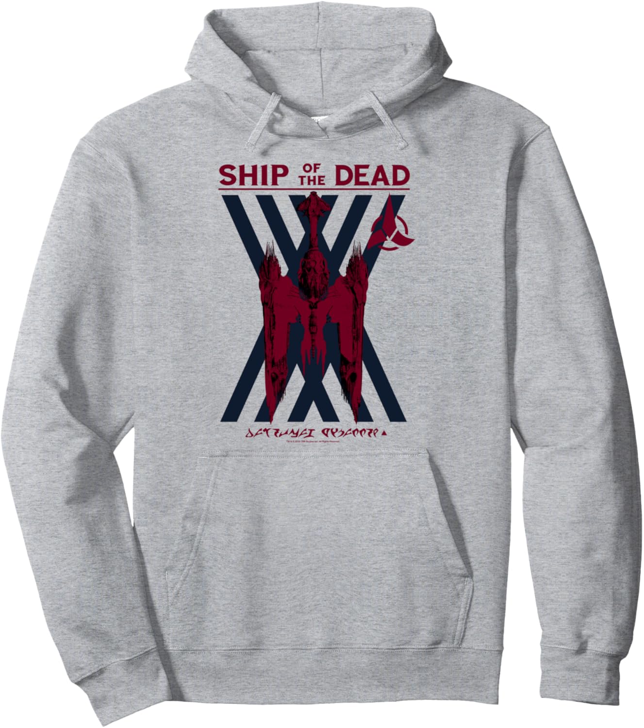 Толстовка с полосатым постером Star Trek Discovery Ship Of The Dead, серый
Толстовка с полосатым постером Star Trek Discovery Ship Of The Dead, серый