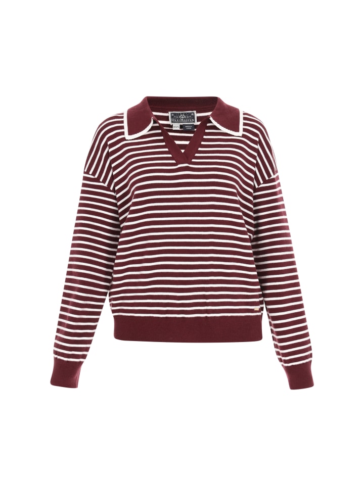 DreiMaster Женский свитер винно-красного цвета
DreiMaster Женский свитер винно-красного цвета