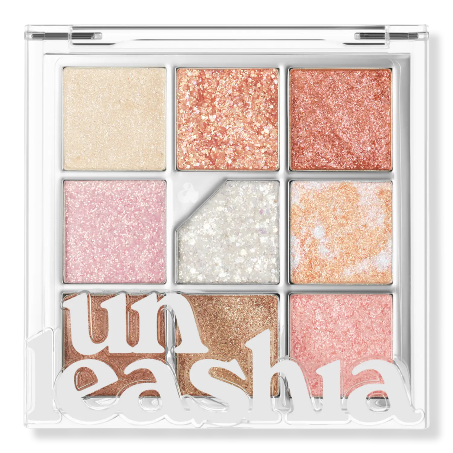 Палитра теней Glitterpedia Eye Palette Unleashia, No.1 All of Glitter (coral and pink glitters)
Палитра теней Glitterpedia Eye Palette Unleashia, No.1 All of Glitter (coral and pink glitters)