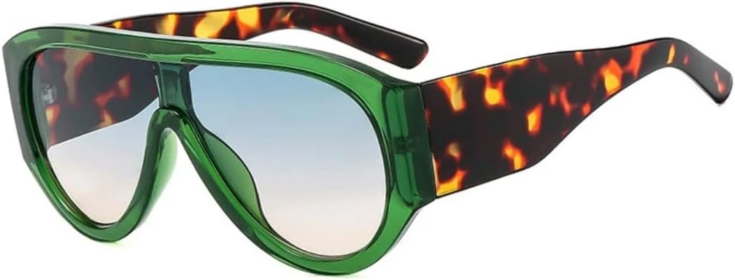 Солнцезащитные очки с защитой UV400 | Увеличенные цельные цветные линзы | Для женщин и мужчин | Для занятий спортом на открытом воздухе и вождения DSVIGF, Leopard Green
Солнцезащитные очки с защитой UV400 | Увеличенные цельные цветные линзы | Для женщин и мужчин | Для занятий спортом на открытом воздухе и вождения DSVIGF, Leopard Green