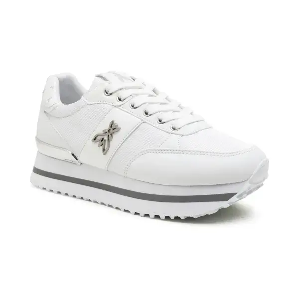 Кроссовки с добавлением кожи Patrizia Pepe, белый
Кроссовки с добавлением кожи Patrizia Pepe, белый