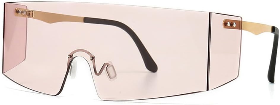 Очки-маска большого размера с одной линзой, солнцезащитные очки с яркими линзами, модные, для мужчин и женщин, защита от УФ-излучения UV400, винтажные очки KTUCN, Pink
Очки-маска большого размера с одной линзой, солнцезащитные очки с яркими линзами, модные, для мужчин и женщин, защита от УФ-излучения UV400, винтажные очки KTUCN, Pink