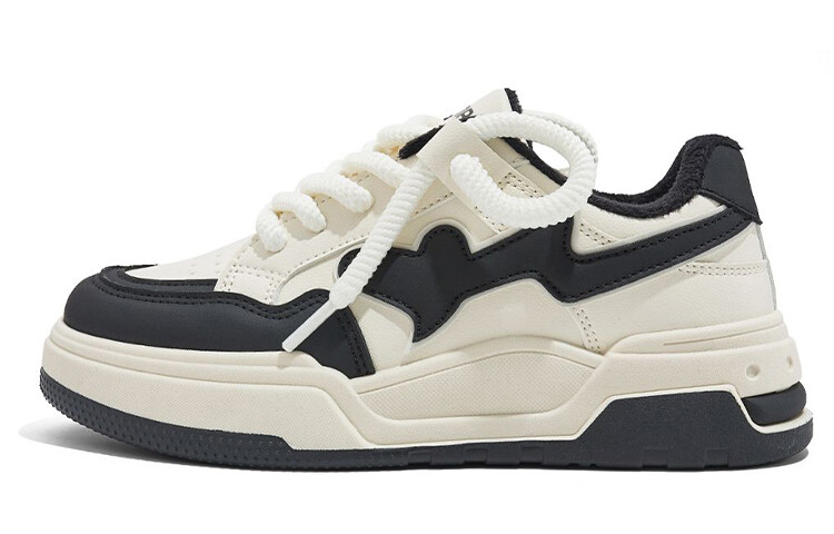 Кеды, скейтборд обувь женская низкая бежевый/черный Renben
Кеды, скейтборд обувь женская низкая бежевый/черный Renben