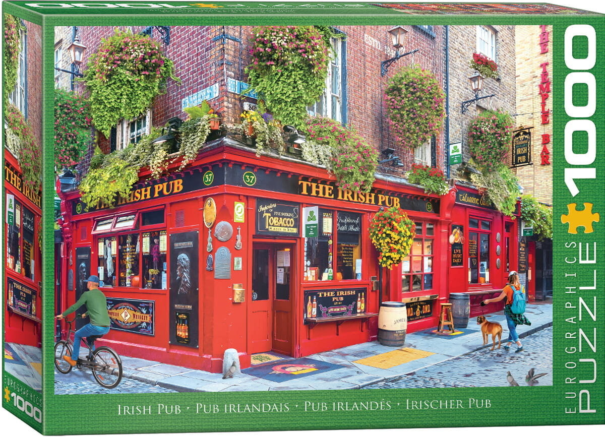 Еврографика, пазл, Eg-Irish Pub, 1000 шт. EuroGraphics
Еврографика, пазл, Eg-Irish Pub, 1000 шт. EuroGraphics