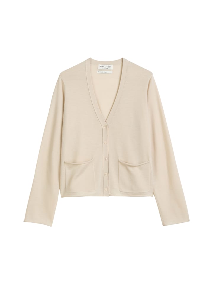 Узкий кардиган цвета Light Oat Marc O'Polo
Узкий кардиган цвета Light Oat Marc O'Polo