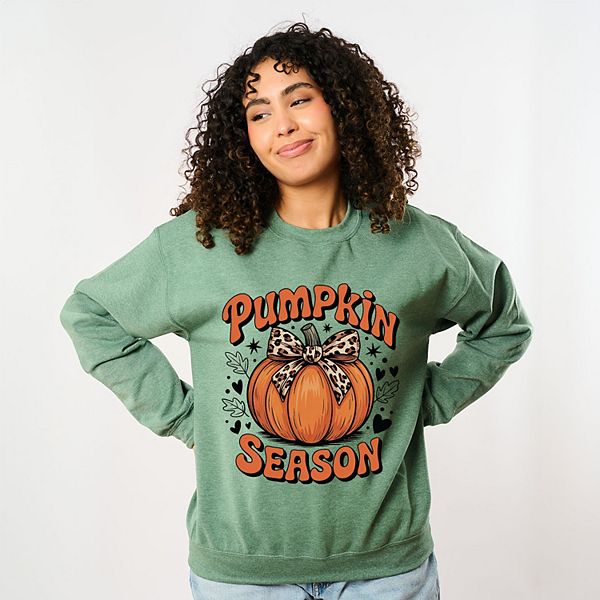 Кофта женская с принтом Coquette pumpkin season leopard Simply Sage Market, Heather Green
Кофта женская с принтом Coquette pumpkin season leopard Simply Sage Market, Heather Green