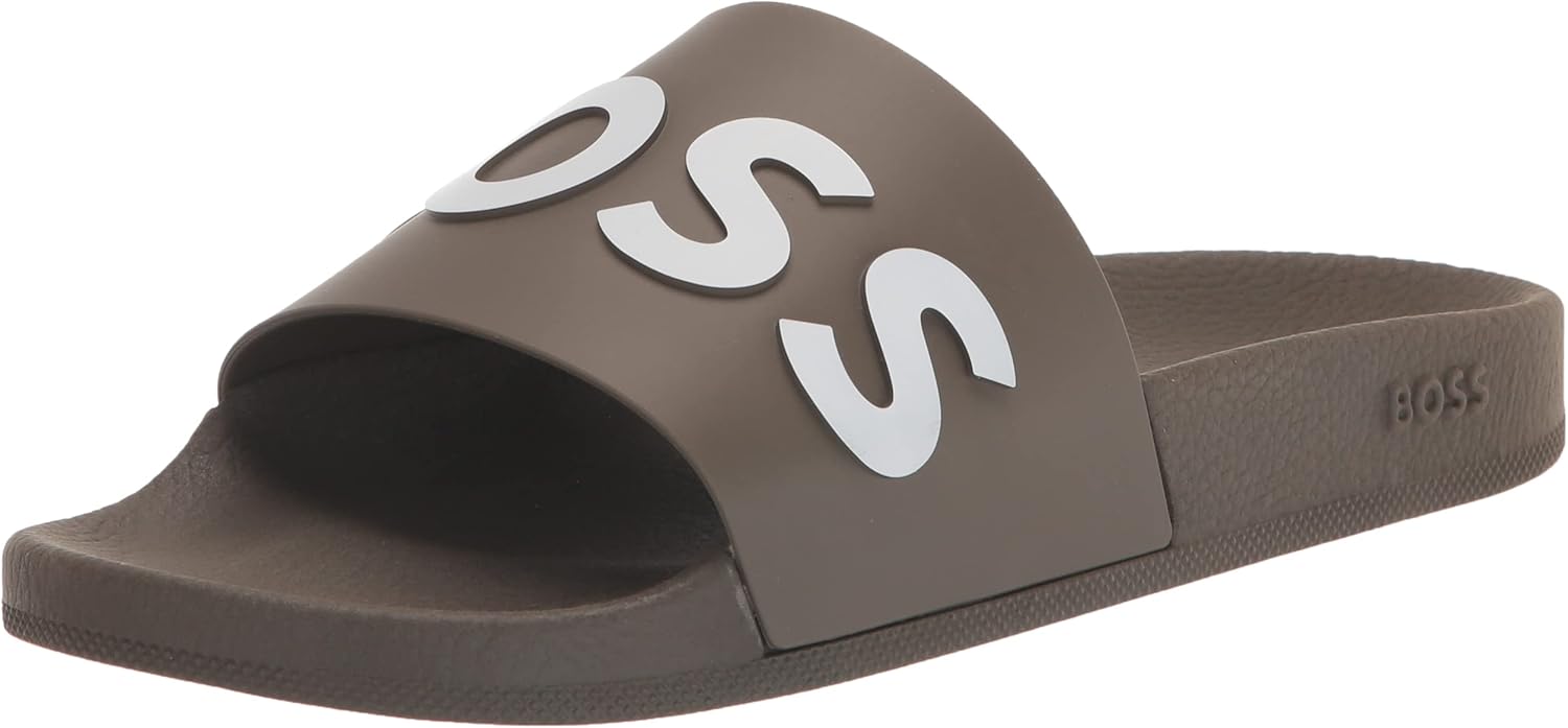 BOSS Мужские слайды с логотипом Bold, Green Wood
BOSS Мужские слайды с логотипом Bold, Green Wood
