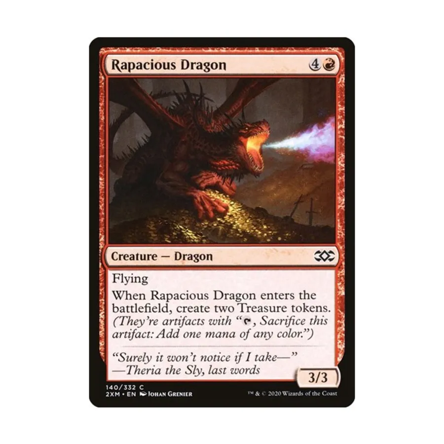 CCG Хищный дракон (клавиша C), MTG - Double Masters
CCG Хищный дракон (клавиша C), MTG - Double Masters