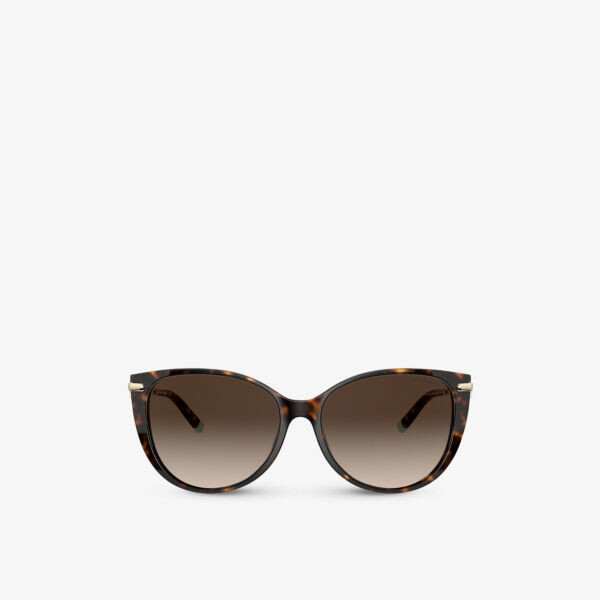 Солнцезащитные очки в оправе «кошачий глаз» из ацетата Tf4178 Tiffany & Co, коричневый
Солнцезащитные очки в оправе «кошачий глаз» из ацетата Tf4178 Tiffany & Co, коричневый