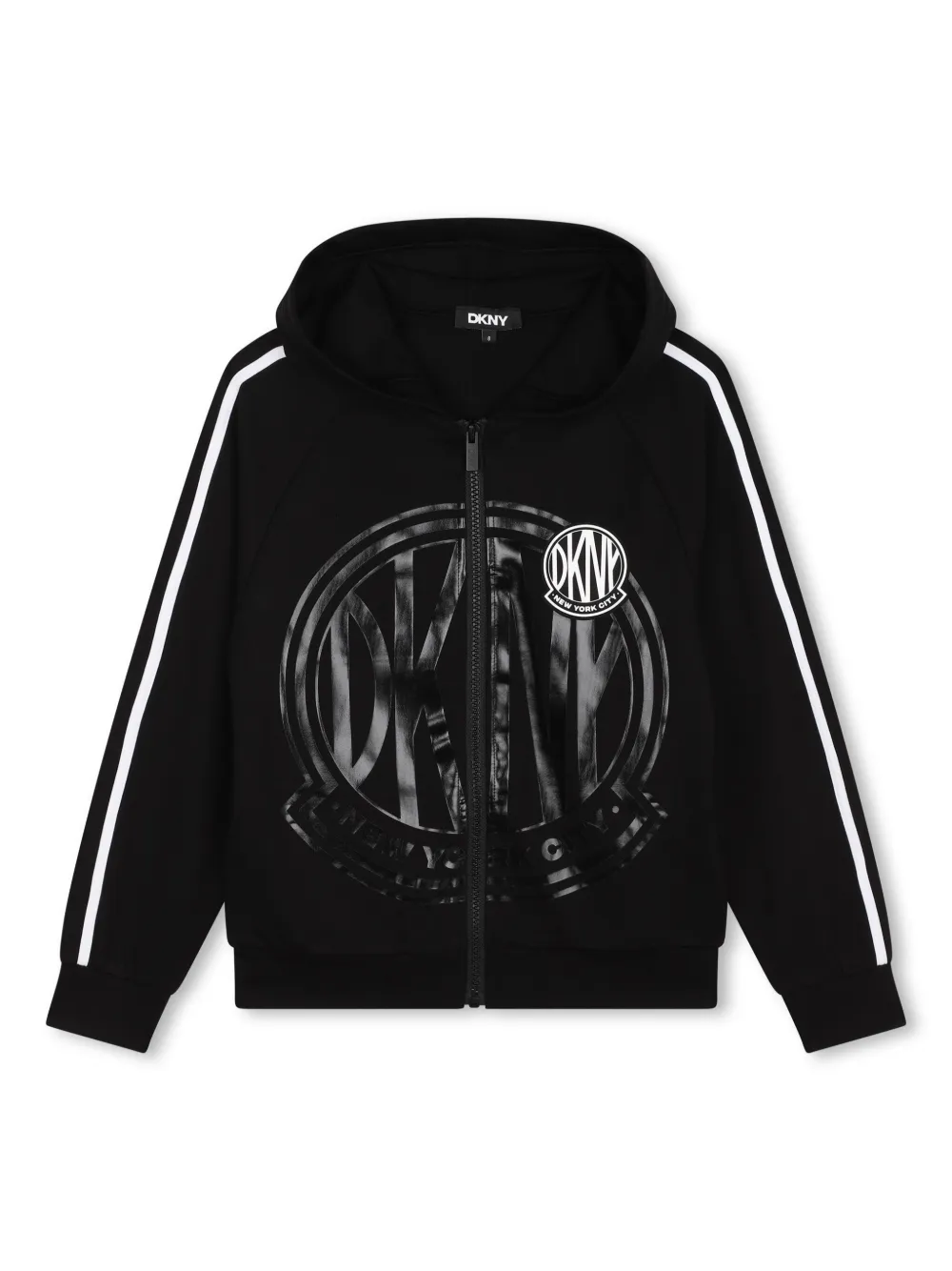 Худи на молнии с логотипом Dkny Kids, черный
Худи на молнии с логотипом Dkny Kids, черный