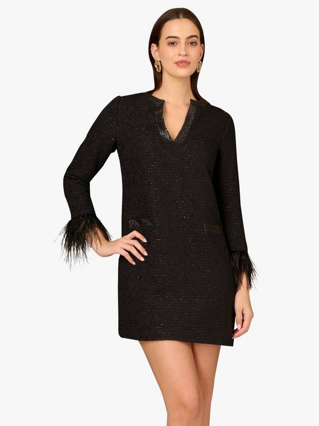 Коктейльное платье из жаккарда aidan mattox от букле Adrianna Papell, черный
Коктейльное платье из жаккарда aidan mattox от букле Adrianna Papell, черный