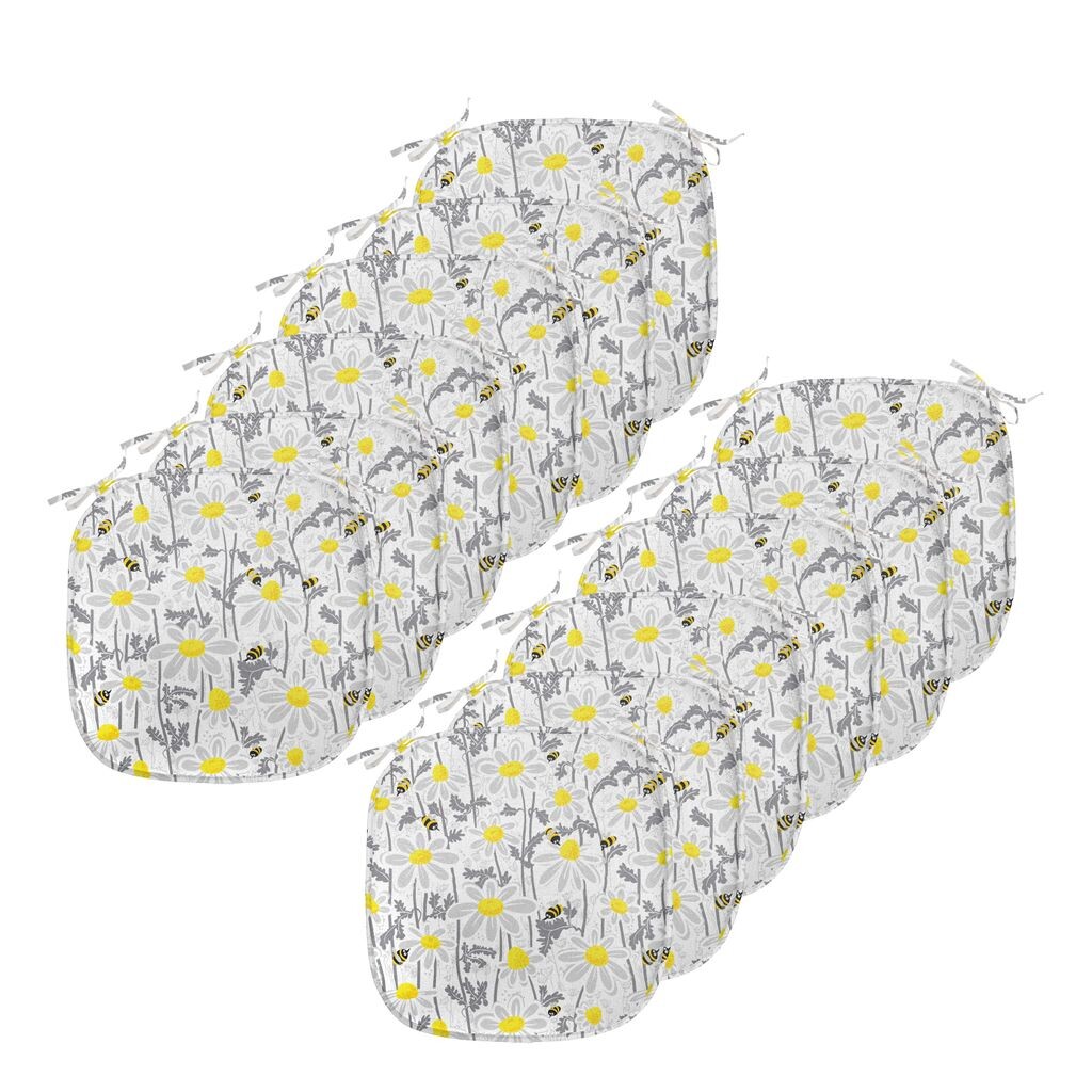 ABAKUHAUS Серые подушки на обеденный стул, Daisy Leaf Spring Time, декоративная водонепроницаемая подушка с ремнями для кухонных сидений, 40 см x 40 см — упаковка из 12 шт., желто-белый
ABAKUHAUS Серые подушки на обеденный стул, Daisy Leaf Spring Time, декоративная водонепроницаемая подушка с ремнями для кухонных сидений, 40 см x 40 см — упаковка из 12 шт., желто-белый