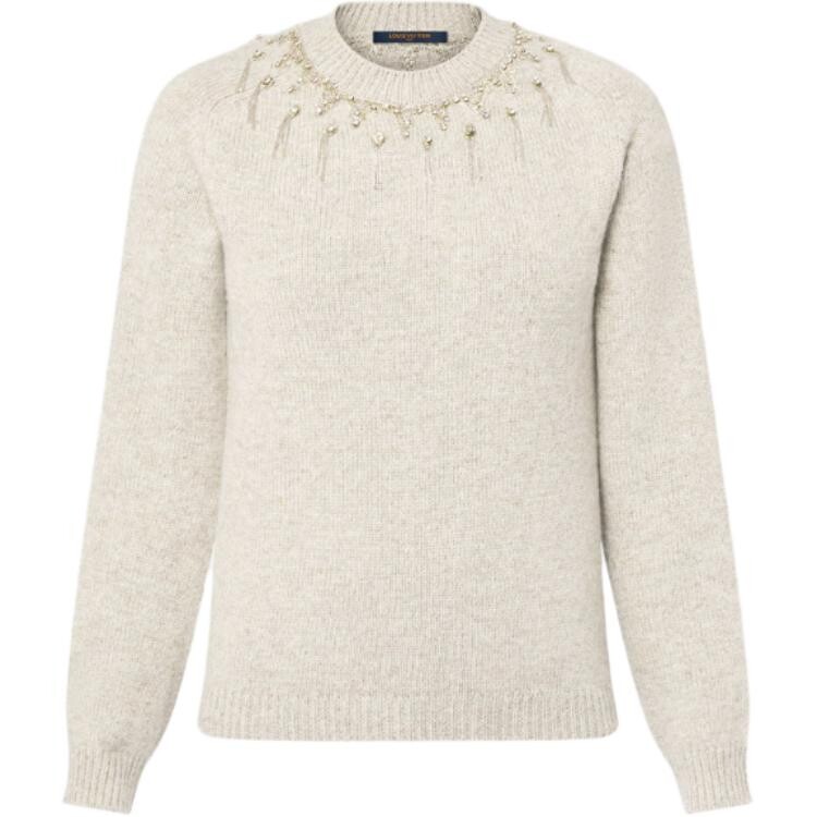 Кашемировый свитер женский светло-бежевый Louis Vuitton
Кашемировый свитер женский светло-бежевый Louis Vuitton