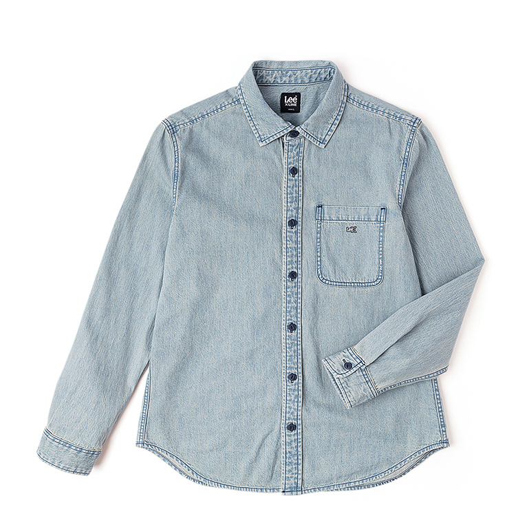 Мужская рубашка Lee, светло-голубой
Мужская рубашка Lee, светло-голубой