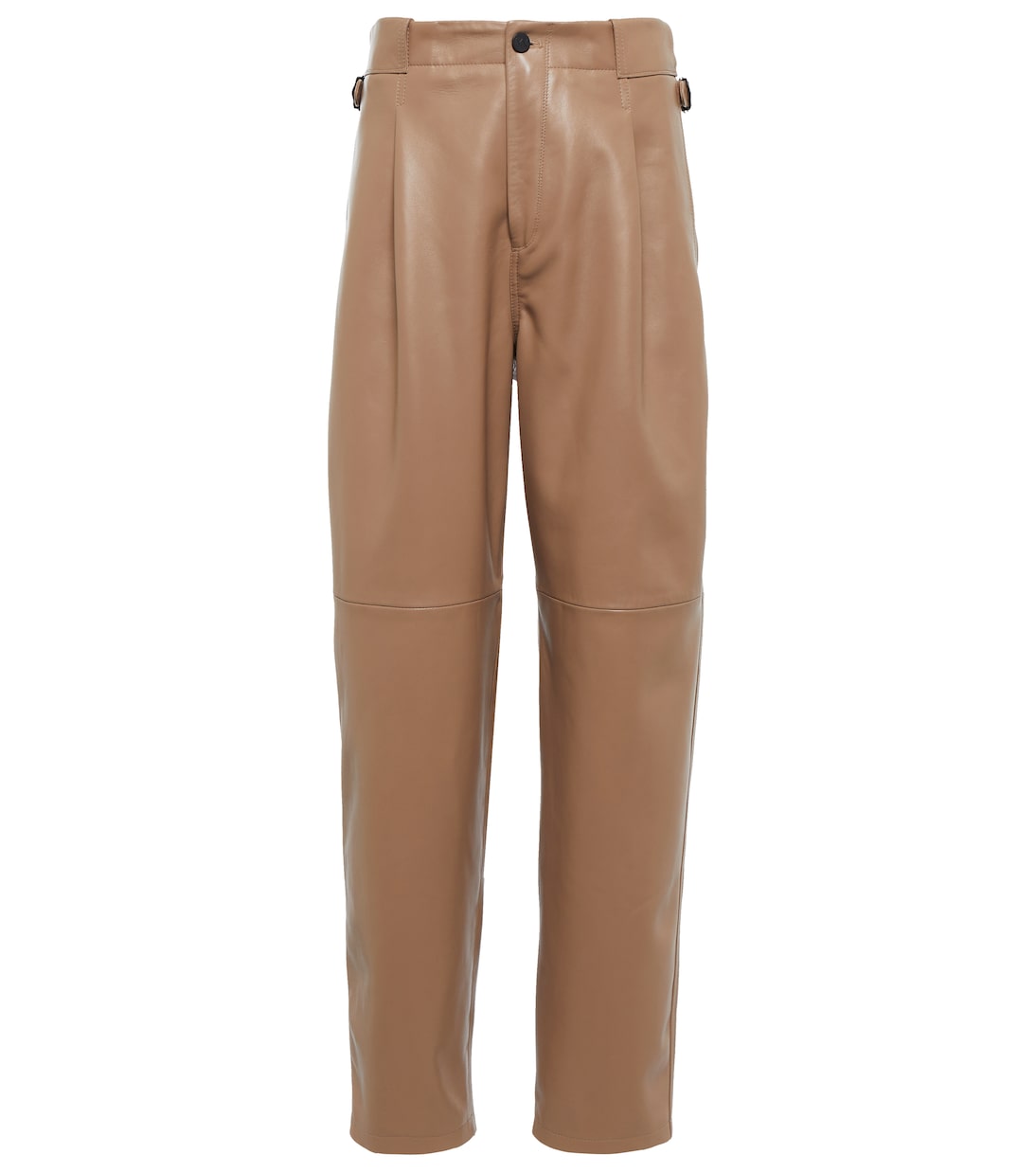 Кожаные брюки Shobak с высокой талией The Mannei, бежевый
Кожаные брюки Shobak с высокой талией The Mannei, бежевый