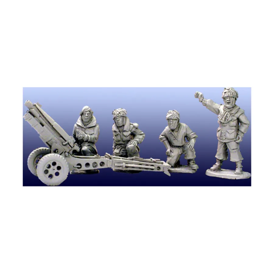 Британская воздушно-десантная 75-мм гаубица, WWII Miniatures - British Forces (28mm) (Artizan Designs)
Британская воздушно-десантная 75-мм гаубица, WWII Miniatures - British Forces (28mm) (Artizan Designs)