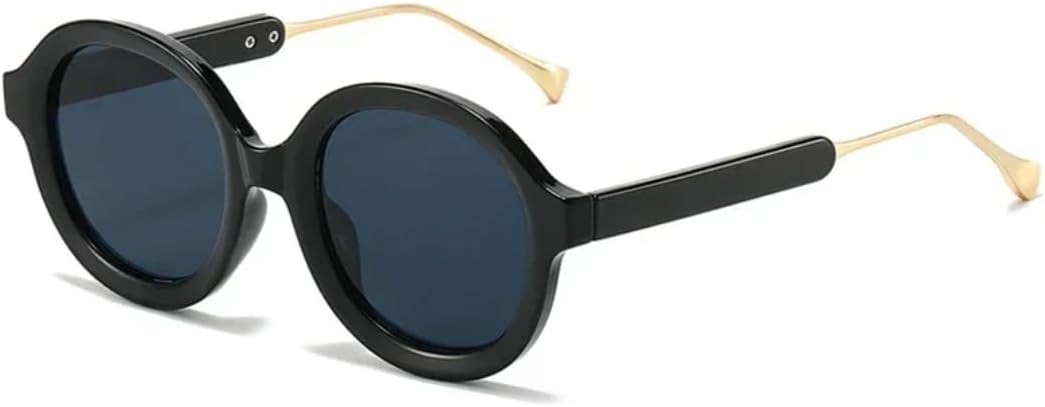 Солнцезащитные очки с защитой UV400 | Круглые, в стиле панк, с градиентным леопардовым принтом | для женщин и мужчин, для занятий спортом на открытом воздухе и вождения DSVIGF, Black Black
Солнцезащитные очки с защитой UV400 | Круглые, в стиле панк, с градиентным леопардовым принтом | для женщин и мужчин, для занятий спортом на открытом воздухе и вождения DSVIGF, Black Black