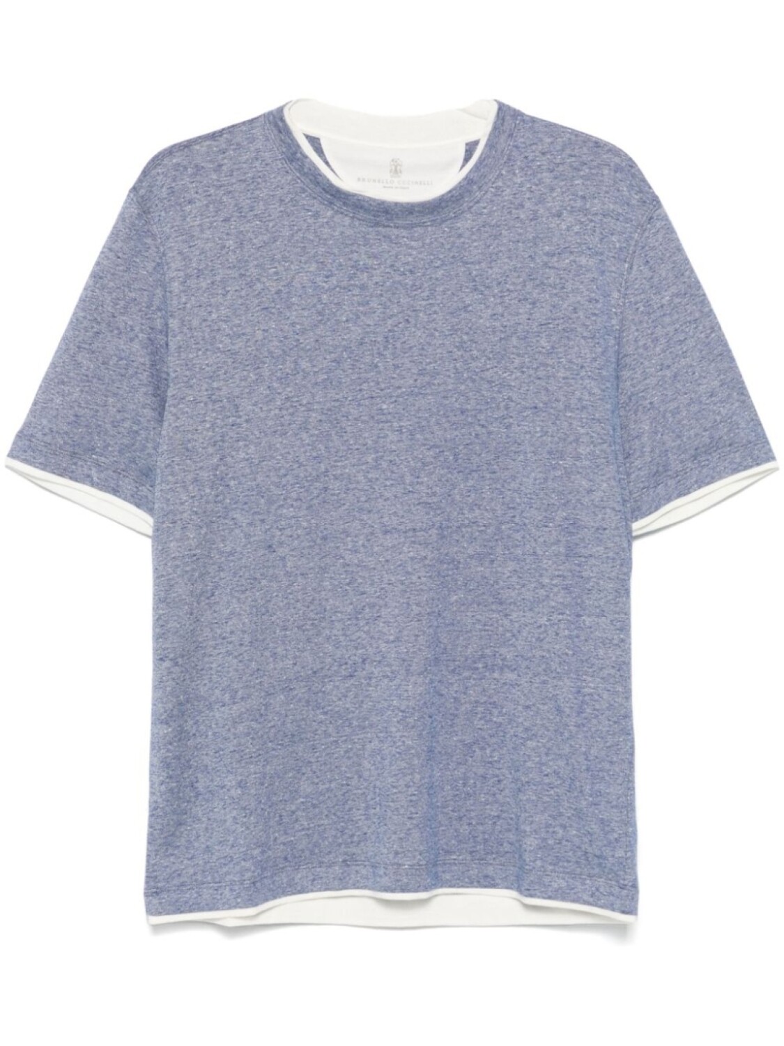 Brunello Cucinelli футболка с многослойным эффектом, синий
Brunello Cucinelli футболка с многослойным эффектом, синий