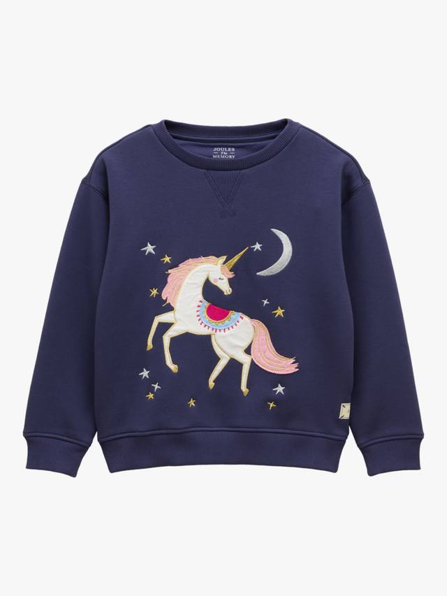 Детский свитшот Mackenzie Unicorn из хлопкового состава Joules, Navy
Детский свитшот Mackenzie Unicorn из хлопкового состава Joules, Navy