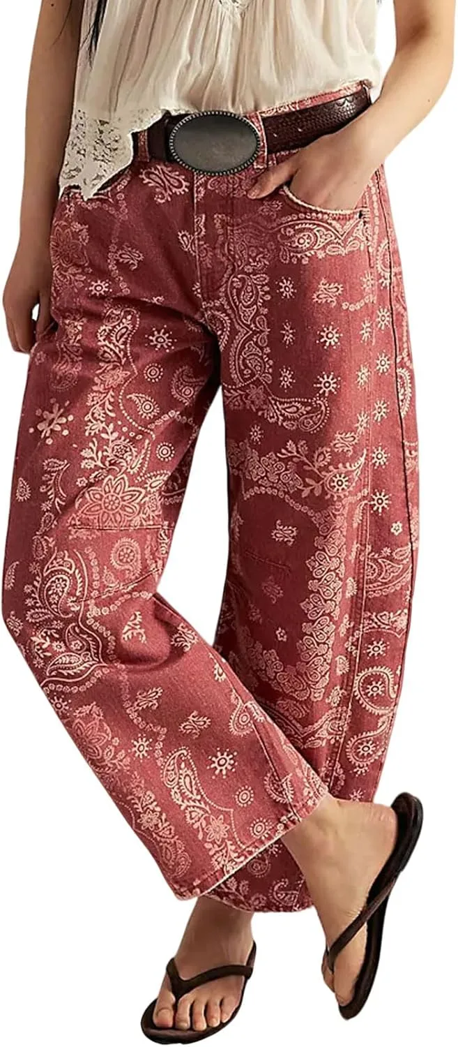 Женские джинсы Boyfriend Baggy с цветочным принтом loveimgs
Женские джинсы Boyfriend Baggy с цветочным принтом loveimgs