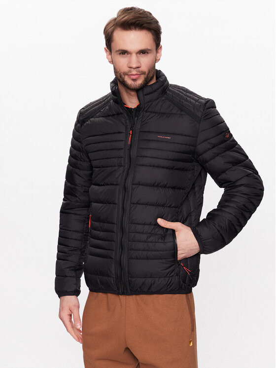 Пуховик стандартного кроя Volcano, черный
Пуховик стандартного кроя Volcano, черный