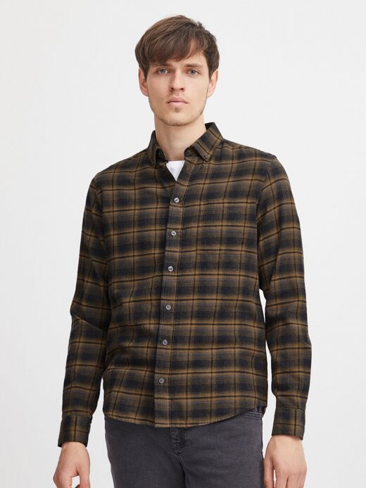 Рубашка с длинным рукавом cfanton Casual Friday, коричневый
Рубашка с длинным рукавом cfanton Casual Friday, коричневый