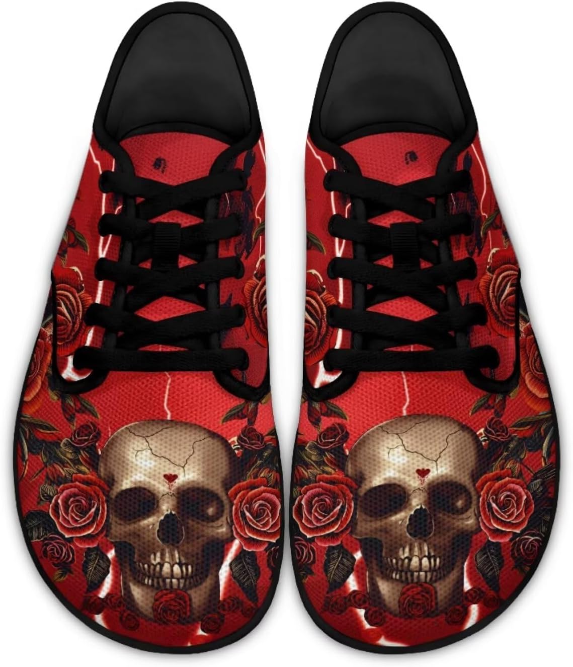 Женские кроссовки с черепами для ходьбы и бега, модные туфли на шнуровке, лоферы для вождения Ecaestolph, красный
Женские кроссовки с черепами для ходьбы и бега, модные туфли на шнуровке, лоферы для вождения Ecaestolph, красный