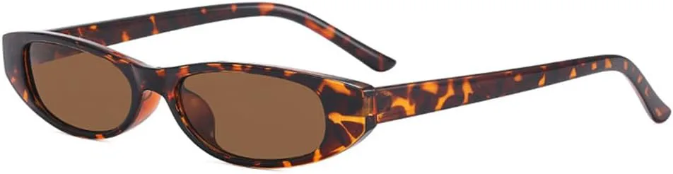 Узкие солнцезащитные очки «кошачий глаз» для женщин и мужчин, черные с красными линзами, ретро, миниатюрные прямоугольные, конфетные KTUCN, Leopard Tea
Узкие солнцезащитные очки «кошачий глаз» для женщин и мужчин, черные с красными линзами, ретро, миниатюрные прямоугольные, конфетные KTUCN, Leopard Tea