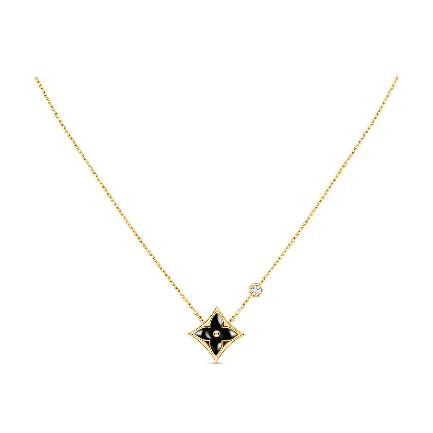 Подвеска Color Blossom Bb Star, желтое золото, оникс и бриллиант Louis Vuitton, золотой
Подвеска Color Blossom Bb Star, желтое золото, оникс и бриллиант Louis Vuitton, золотой