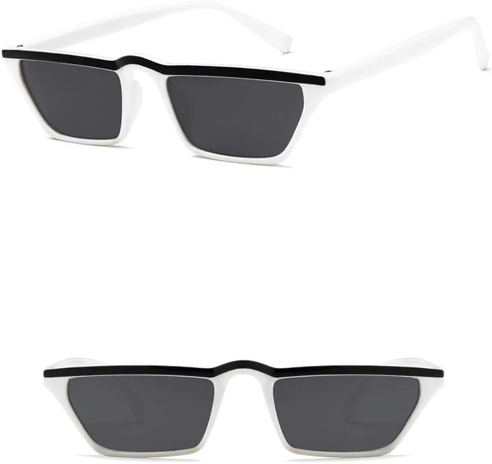 Солнцезащитные очки «кошачий глаз» для женщин, стильные белые и черные, в маленькой оправе, прямоугольные женские очки в стиле ретро generic, C6 Black White
Солнцезащитные очки «кошачий глаз» для женщин, стильные белые и черные, в маленькой оправе, прямоугольные женские очки в стиле ретро generic, C6 Black White