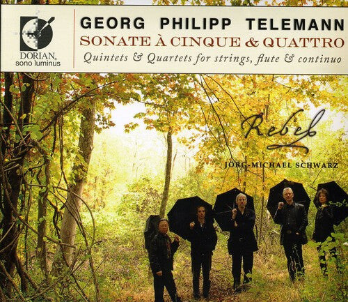 CD диск Telemann / Rebel / Schwarz: Sonate a Cinque & Quattro: Quintets & Quartets 
CD диск Telemann / Rebel / Schwarz: Sonate a Cinque & Quattro: Quintets & Quartets