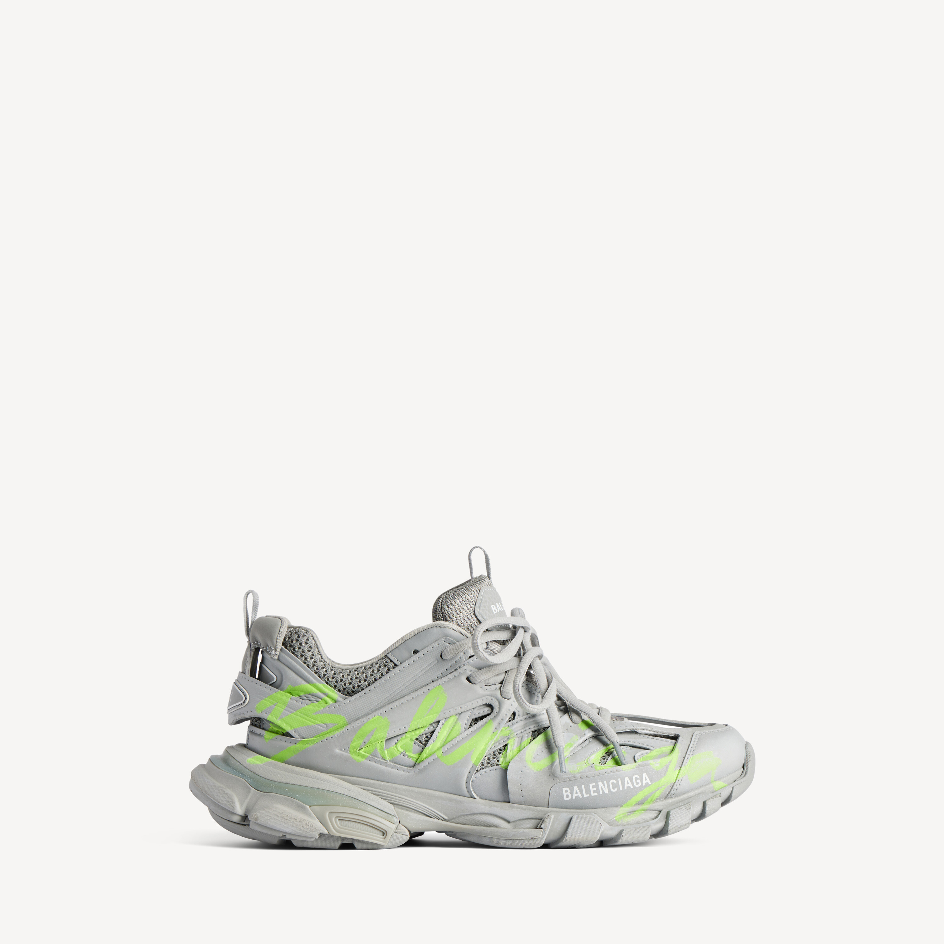 Мужские кроссовки track signature в серо-неоново-желтом цвете BALENCIAGA, серый/неоново-желтый
Мужские кроссовки track signature в серо-неоново-желтом цвете BALENCIAGA, серый/неоново-желтый