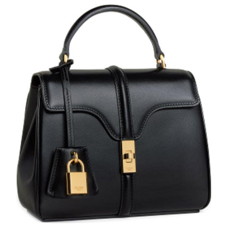 CELINE Миниатюрная женская чёрная сумка через плечо из сатинированной телячьей кожи с овчинной подкладкой
CELINE Миниатюрная женская чёрная сумка через плечо из сатинированной телячьей кожи с овчинной подкладкой