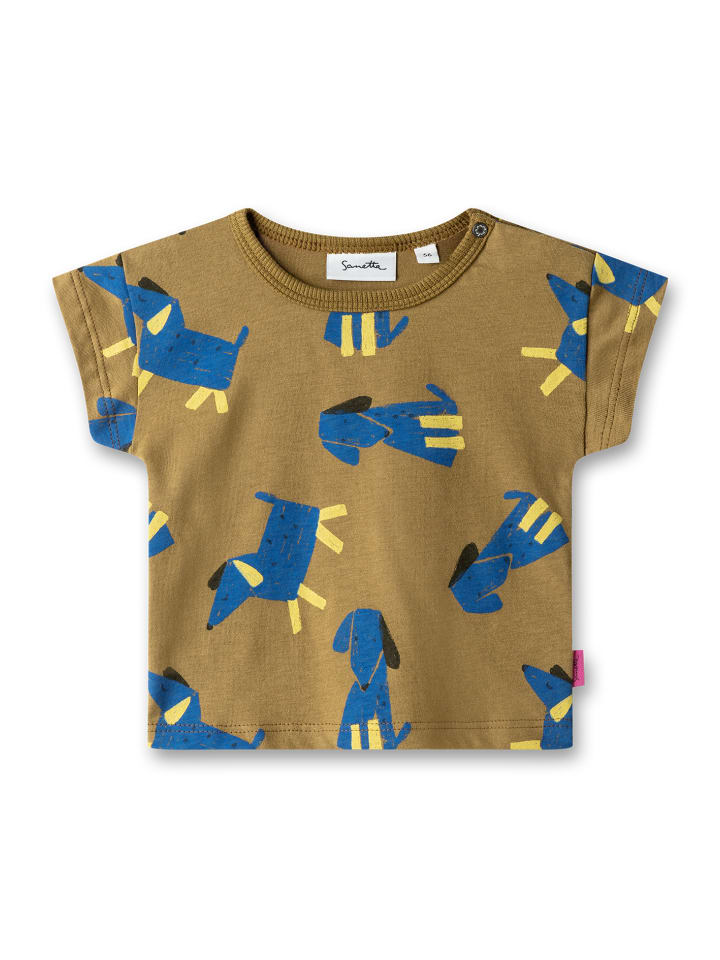 Футболка зеленого цвета Sanetta
Футболка зеленого цвета Sanetta