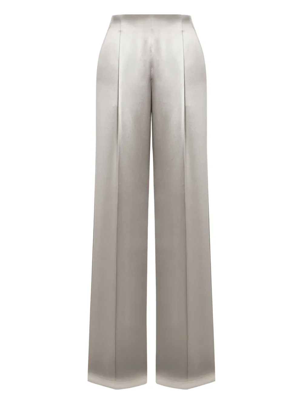 Атласные брюки с завышенной талией Alberta Ferretti, серый
Атласные брюки с завышенной талией Alberta Ferretti, серый