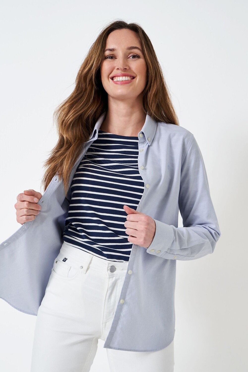 Одежда для экипажа, рубашка оксфорд из 100% хлопка Bracken Crew Clothing Company, синий
Одежда для экипажа, рубашка оксфорд из 100% хлопка Bracken Crew Clothing Company, синий