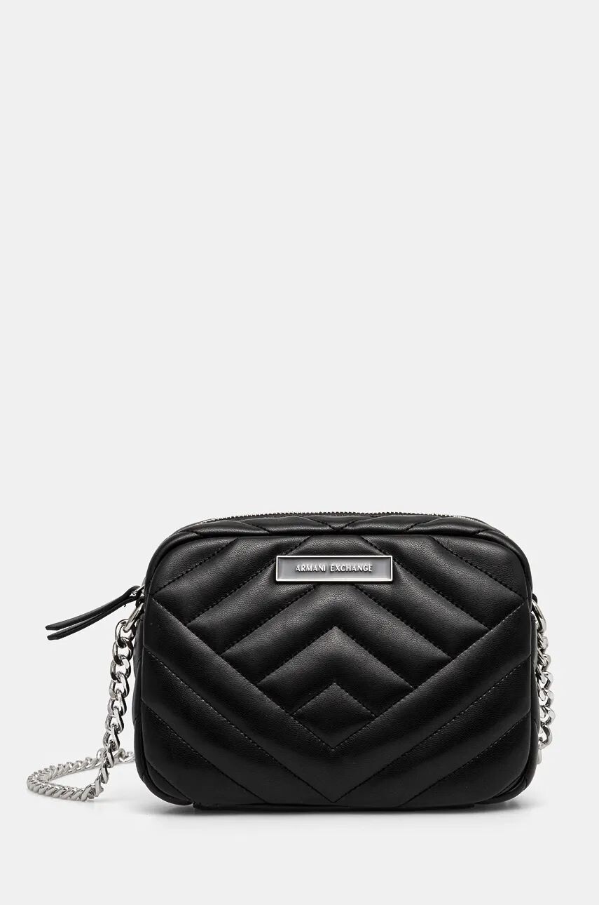 Сумка Armani Exchange стеганая из экокожи прямоугольной формы, черный
Сумка Armani Exchange стеганая из экокожи прямоугольной формы, черный
