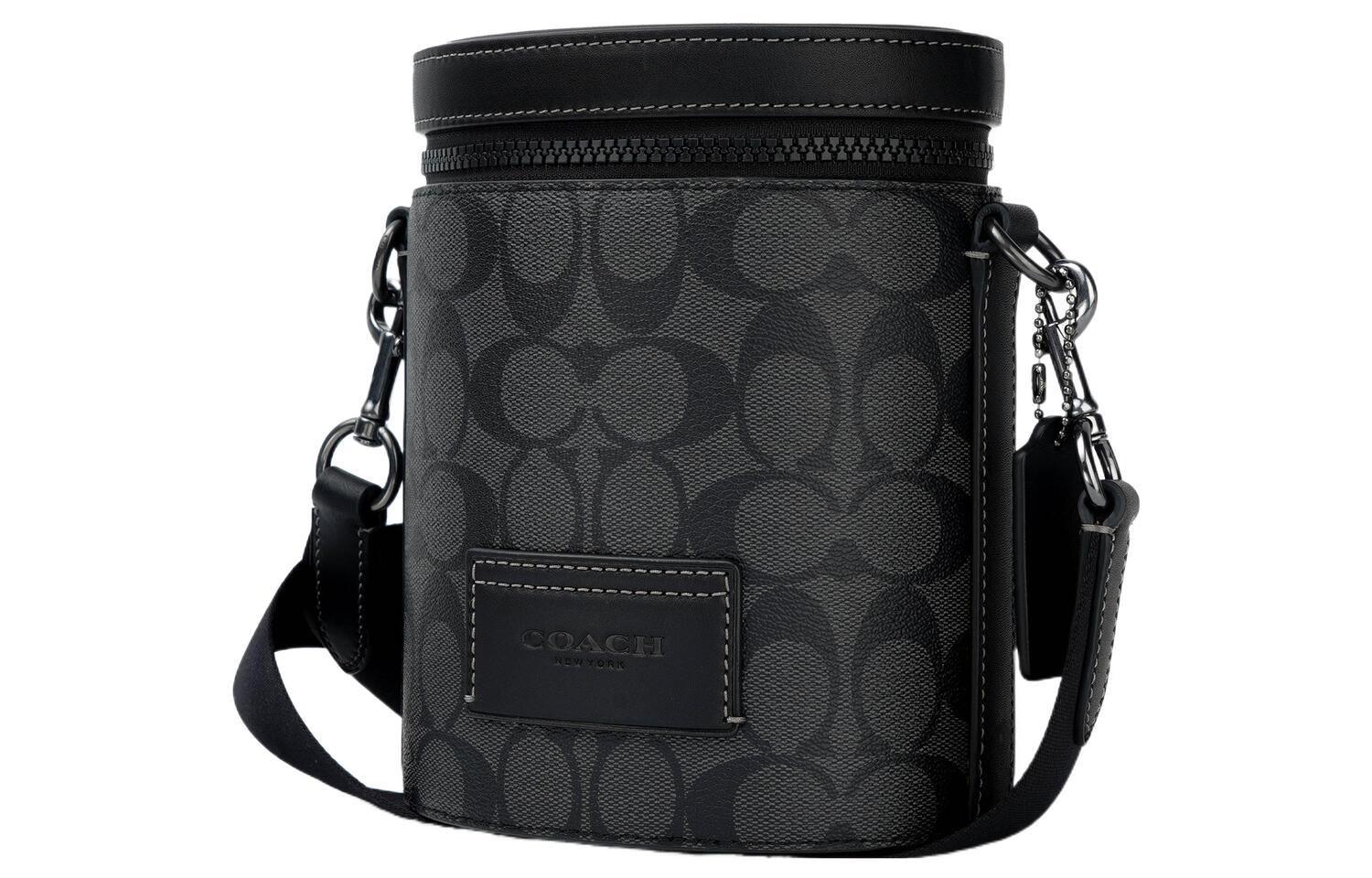 COACH Кожаная сумка через плечо с комбинированной отделкой
COACH Кожаная сумка через плечо с комбинированной отделкой