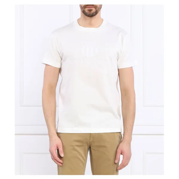 Футболка стандартного кроя Gant, белый
Футболка стандартного кроя Gant, белый