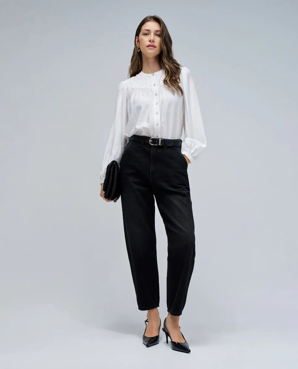 Женские джинсы слоучи укороченные узкие Salsa Jeans, черный
Женские джинсы слоучи укороченные узкие Salsa Jeans, черный