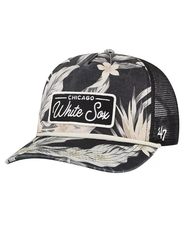 Мужская черная регулируемая кепка Chicago White Sox Tropicalia Trucker Hitch '47 Brand, черный
Мужская черная регулируемая кепка Chicago White Sox Tropicalia Trucker Hitch '47 Brand, черный