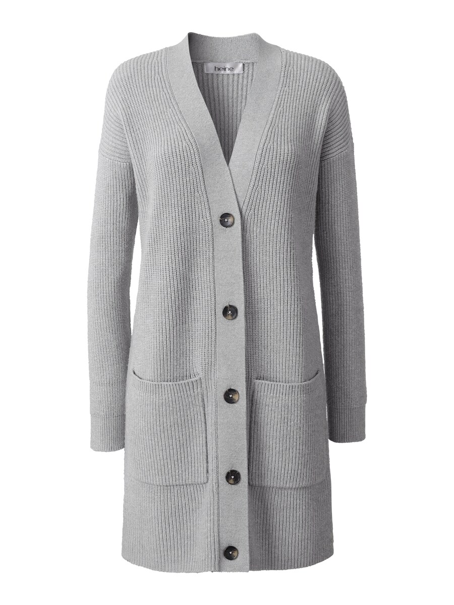 Вязаный кардиган heine, серый
Вязаный кардиган heine, серый