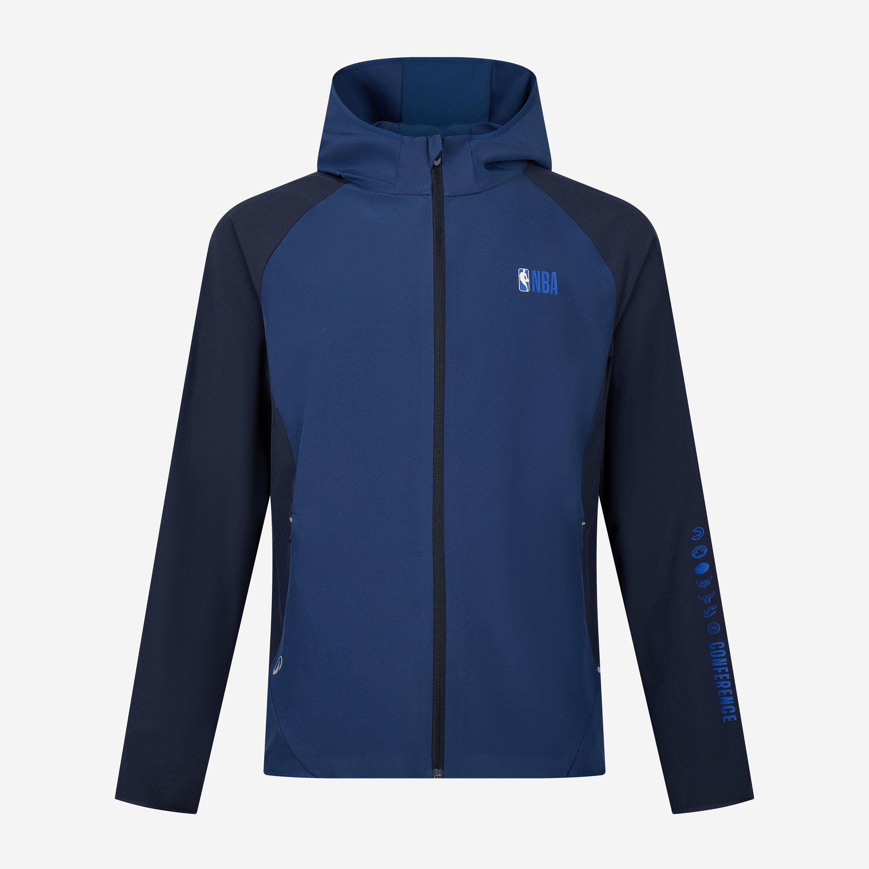 Мужская баскетбольная куртка Kipsta NBA 500 тёмно-синяя
Мужская баскетбольная куртка Kipsta NBA 500 тёмно-синяя