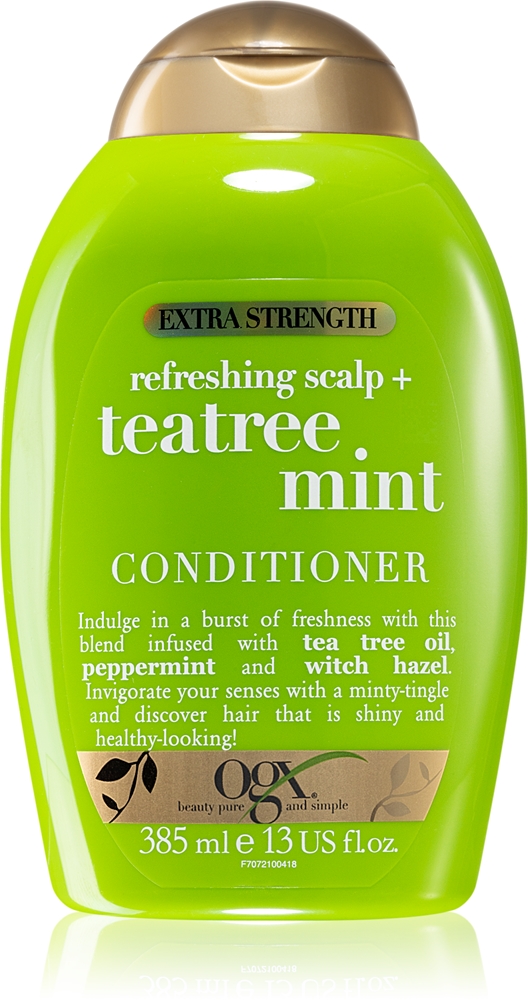 Освежающий кондиционер экстра-силы с мятой чайного дерева Ogx, 385 мл
Освежающий кондиционер экстра-силы с мятой чайного дерева Ogx, 385 мл