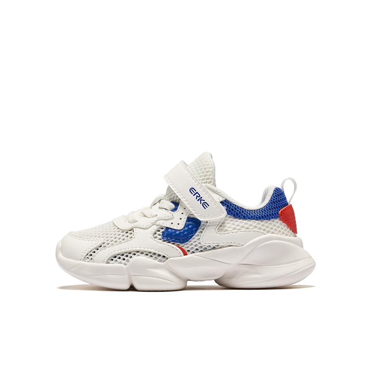 Летние износостойкие дышащие нескользящие низкие кроссовки Xiao Bei для детей ERKE KIDS, белый/синий 
Летние износостойкие дышащие нескользящие низкие кроссовки Xiao Bei для детей ERKE KIDS, белый/синий