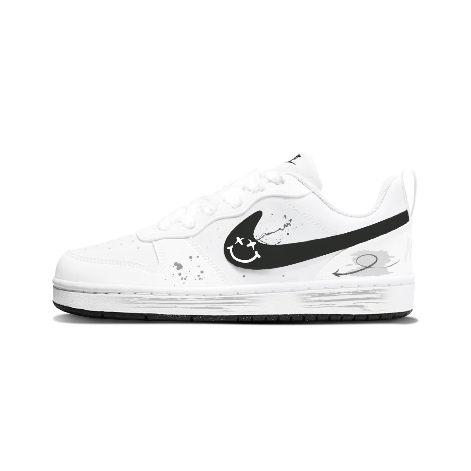 Кроссовки для скейтбординга Court Borough Slip Resistant Cushioning Abrasion Resistant Low top Kids' Unisex Nike, черный белый
Кроссовки для скейтбординга Court Borough Slip Resistant Cushioning Abrasion Resistant Low top Kids' Unisex Nike, черный белый