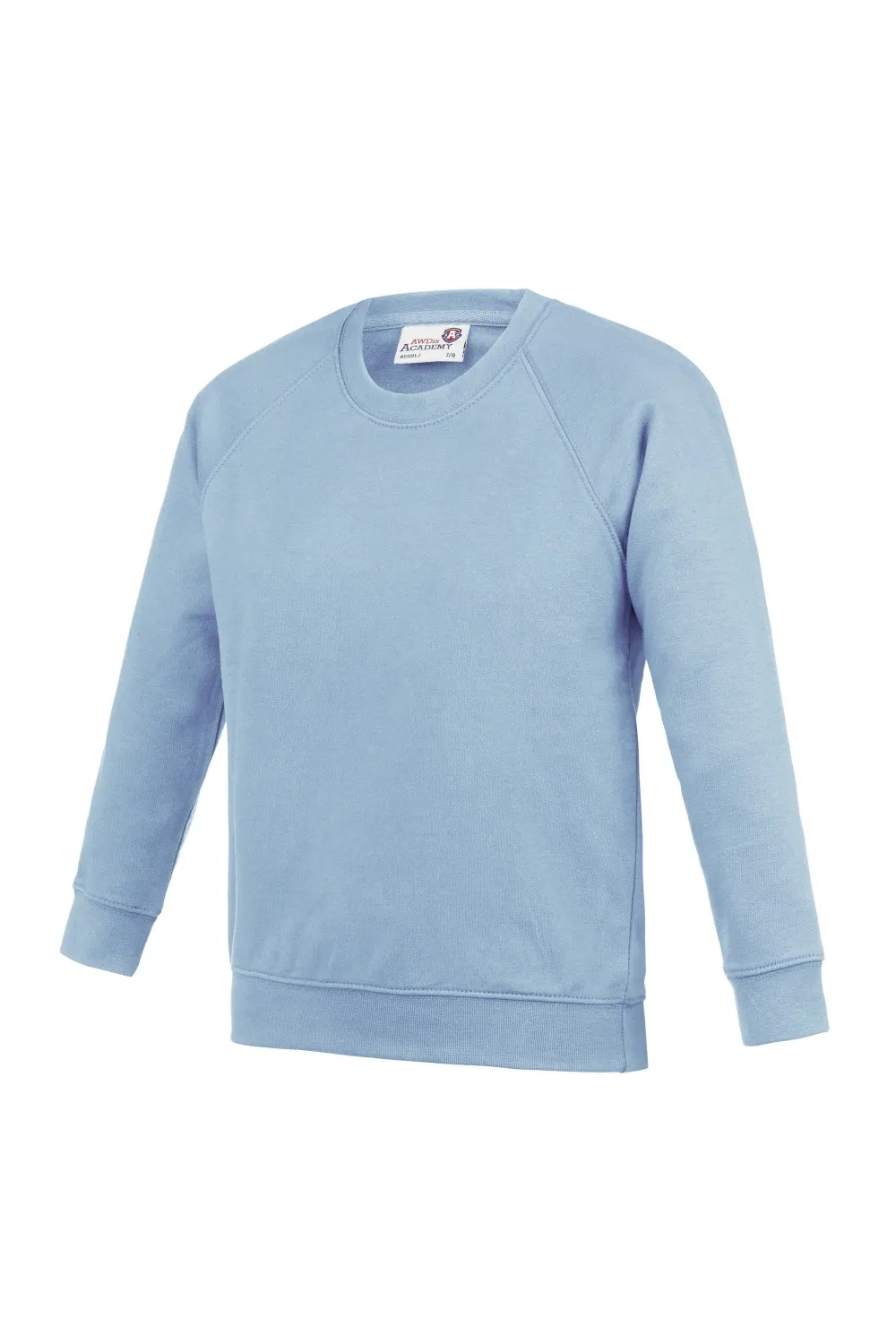 Школьная толстовка Academy с круглым вырезом реглан AWDis, синий
Школьная толстовка Academy с круглым вырезом реглан AWDis, синий