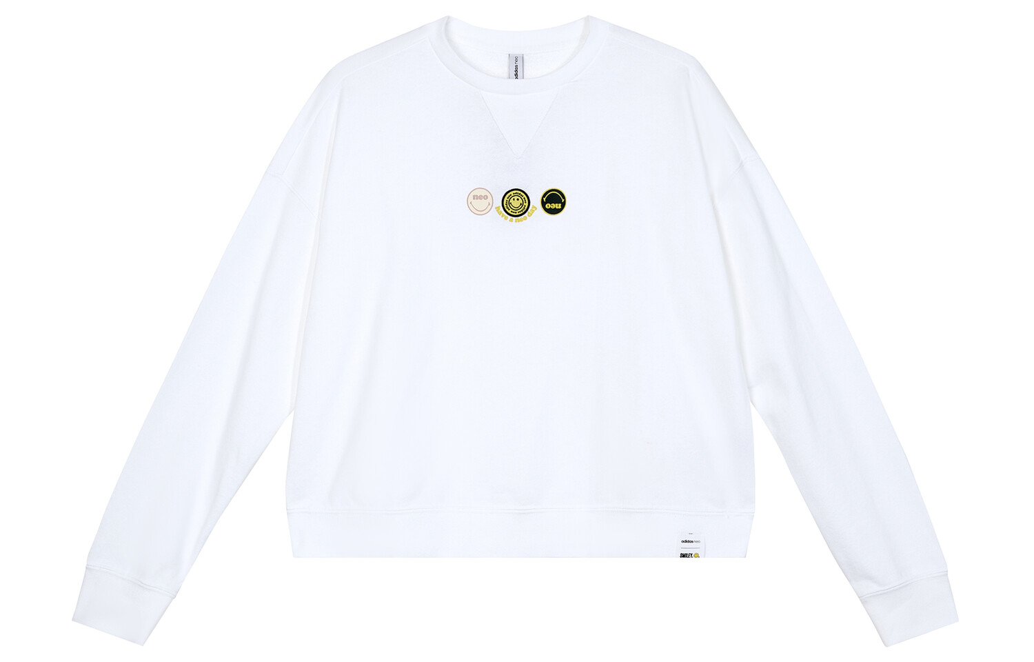 Толстовка Smiley X женская белая Adidas Neo
Толстовка Smiley X женская белая Adidas Neo