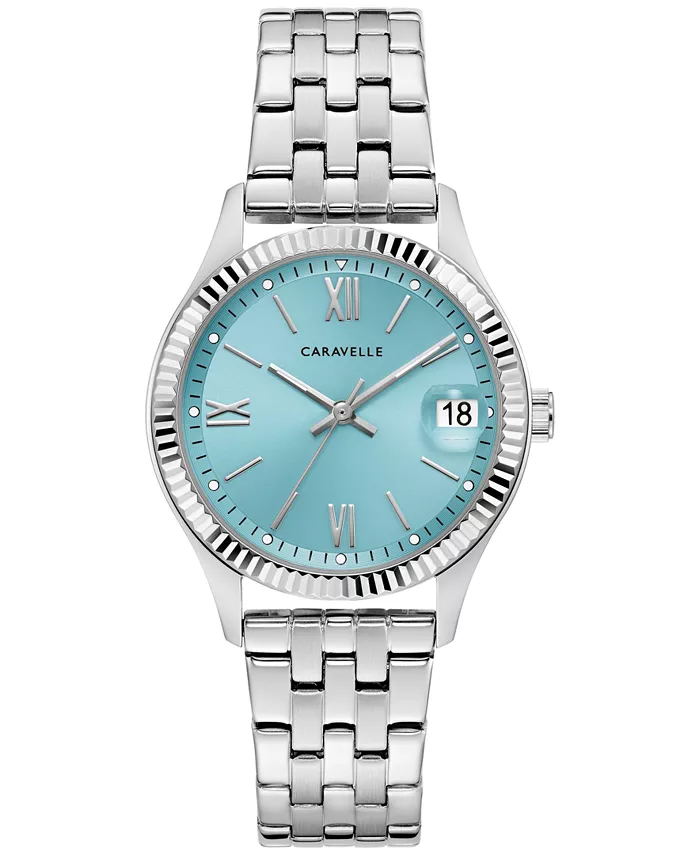 Женские классические наручные часы со стальным браслетом 32 мм Caravelle
Женские классические наручные часы со стальным браслетом 32 мм Caravelle